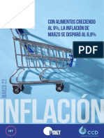 Inflación Marzo 2022 - IET