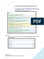 OJS 2 - DOI Dan Abstract View Di Table of Content (ICON)