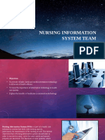 Nursing Information System Team Information Technology