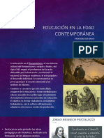 Tema 6 EDUCACIÓN EN LA EDAD CONTEMPORÁNEA NOVENO