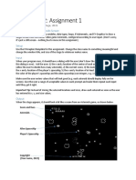 COMP10062: Assignment 1: The Assignment: An Asteroids Screen