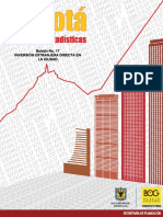 2010 - Inversión Extranjera Directa en La Ciudad - Bogotá