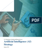 Artificial Intelligence (AI) Strategy: U.S. Department of Health and Human Services