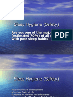 1 - Sleep Hygiene For Safety