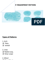 Types of Fingerprint Pattern