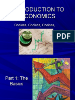Introduction to Economics Choices