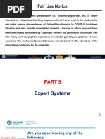 Part 5 Expert Systems Final