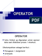 4 Operator