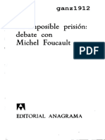 LEONARD, JACQUES - La Imposible Prisión, Debate Con Foucault (OCR) (Por Ganz1912)