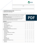 Pediatric Skills Checklist: Personal Information