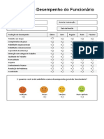 Formulario de Desempenho Funcionario