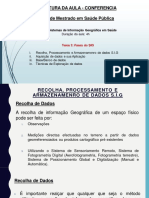 Aula 5 - Recolha, Processamento e Armazenamenro de Dados S.I.G