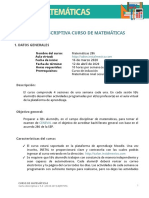 Carta Descriptiva MAR C3 2020