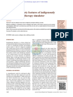 Radiological Safety Features of Indigenously Devel