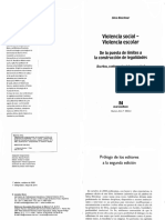 Bleichmar, S. Violencia Social - Violencia Escolar.