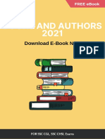 Books and Authors 2021: Download Ebook Now
