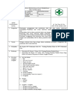 SOP Penyiapan, Penggunaan Dan Pemberian Obat Intravena