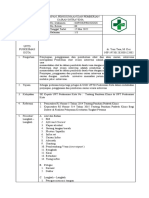 SOP Penyiapan, Penggunaan Dan Pemberian Cairan Intravena