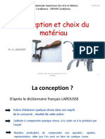 CAO et choix du matériau 2019-2020