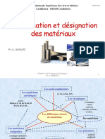 Classification et Désignation des matériaux 2019-2020