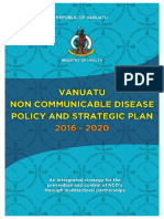 VUT - B3 - Vanuatu NCD Policy and Strategic Plan 2016-2020