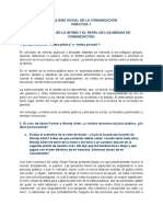 Práctica 1 - La Frontera de Lo Íntimo y El Papel de Los Medios de Comunicación