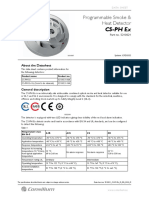 CS-PH Ex: Programmable Smoke & Heat Detector