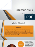 Derecho Civil I