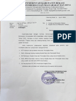 Undangan Percepatan Penginputan BPJS Kesehatan Kepala Desa Dan Perangkat Desa