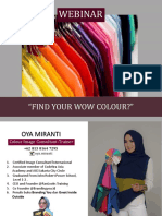 Modul Webinar Find Your Wow Colour Peserta