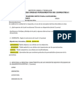 Examen Primera Unidad Fundamentos de Cosmiatria Paola Alexandra