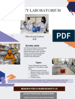 Acara 2. Biosafety Laboratorium - Mikrobiologi Industri