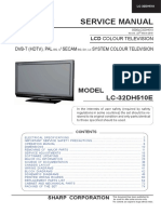 Service Manual: Model LC-32DH510E