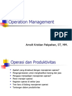 Operation Management CH 1 & 2