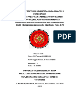 Laporan Praktikum Sementara Kimia Analitik Ii Siti Fatonah 180621002 (Kamis, 27-01-2022)