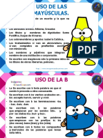 Reglas ortográficas sobre el uso de mayúsculas, b, v, h y g