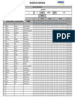 Registro de Asistencia Pri 1a