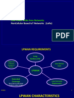 Low Power Wide Area Networks: Noncellular Based Iot Networks (Lora)