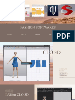 Fashion Softwares: Clo 3D Tuka 3D Gerber Valentina Seamly2D