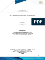 Farmacognosia - Fase 5 - Informe - Componente Practico-Laboratorio Presencial