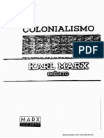 El Colonialismo Cuaderno de Londres No. XIV, 1851 - Karl Marx