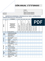 Propuesta de Planificación Anual