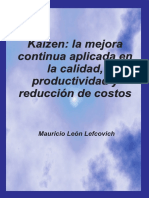 408183341 Kaizen La Mejora Continua Apl Calidad Lefcovich Mauricio