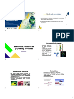 Unidad II - Estructura y Función de Macromoléculas - II Parte