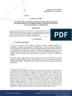Sentencia No. 24-17-IS/21: Juez Ponente: Alí Lozada Prado