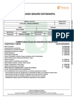 Certificado Seguro Estudiantil 1004917213