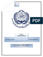International Document Used in Liner Shipping