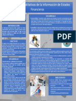 Características cualitativas de la información financiera