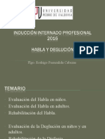 Inducción Internado Profesional 2014