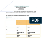 PSICOLOGÍA - Test de La Personalidad